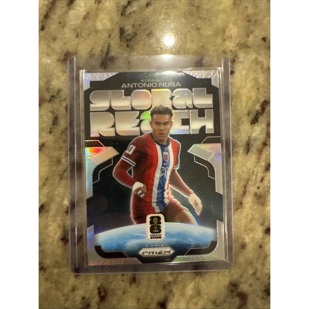 2026 Panini Prizm FIFA World Cup Global Reach #15 Antonio Nusa Norway